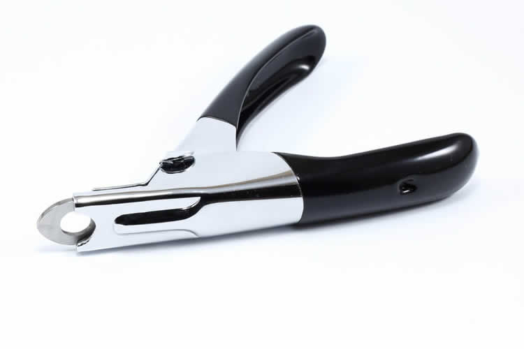 Guillotine-style nail clippers